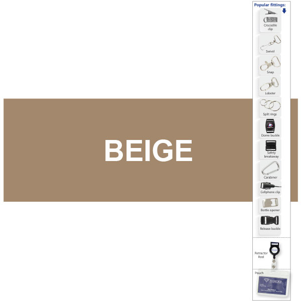 Screen Printed Supreme 25mm + Swivel with 1 col