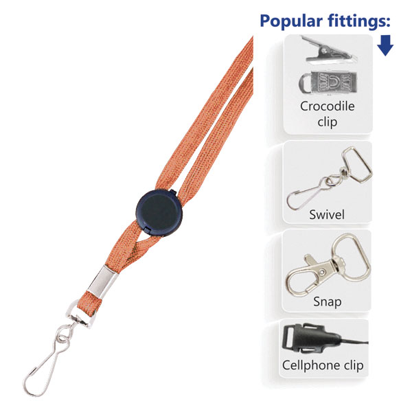 8mm Narrow Tube + dome toggle with FC + swivel