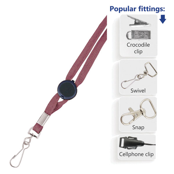 8mm Narrow Tube + dome toggle with FC + swivel