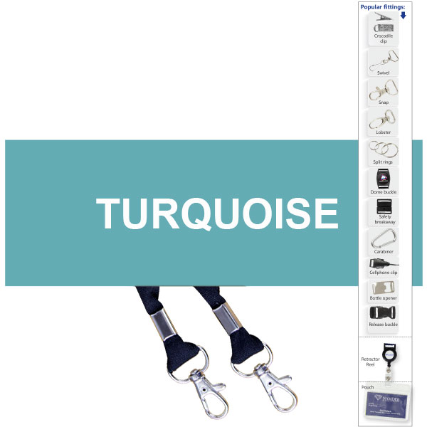 Screen Printed Open Lanyard + Snap with 1 col