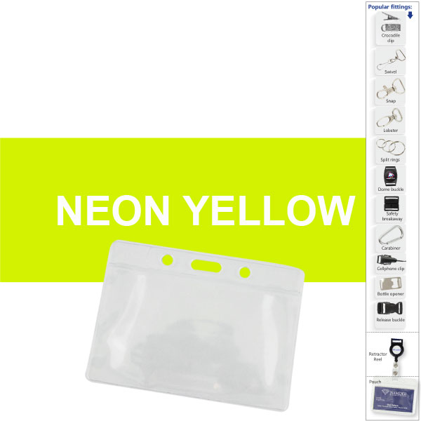 2 sided-20mmScreenPrinted Open Lan+Pouch 1 col