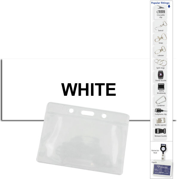 2 sided-20mmScreenPrinted Open Lan+Pouch 1 col