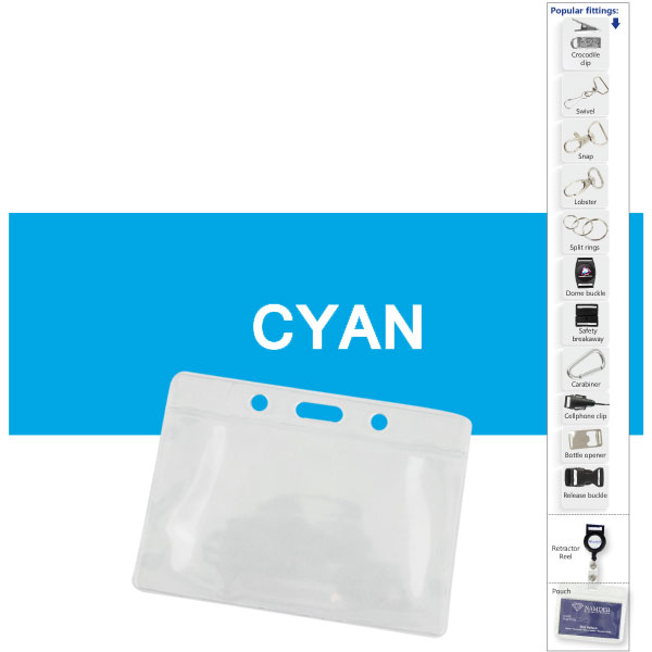 2 sided-20mmScreenPrinted Open Lan+Pouch 1 col