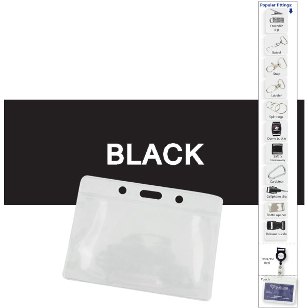 2 sided-20mmScreenPrinted Open Lan+Pouch 1 col