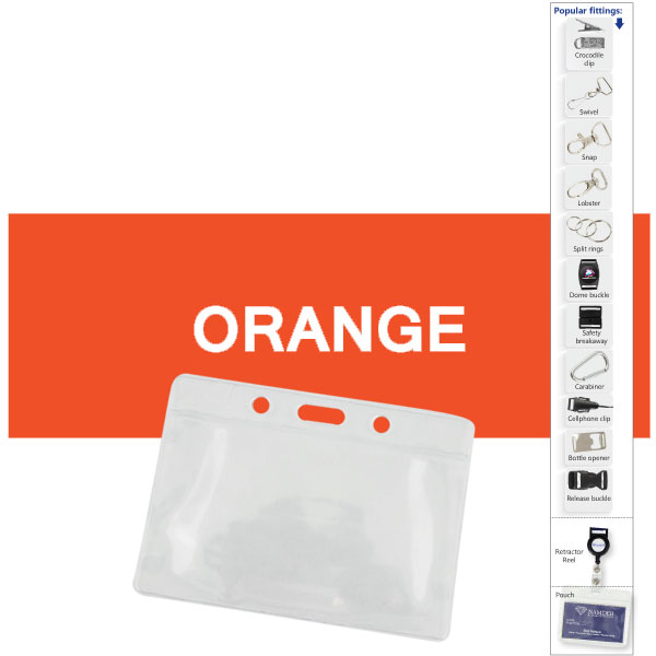 2 sided-20mmScreenPrinted Open Lan+Pouch 1 col