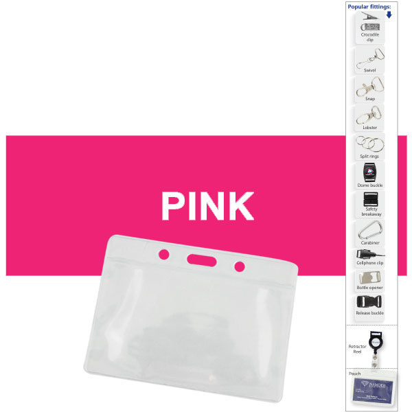 2 sided-20mmScreenPrinted Open Lan+Pouch 1 col