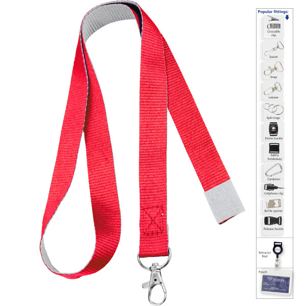 Unbranded Velcro Lanyard with 1 col
