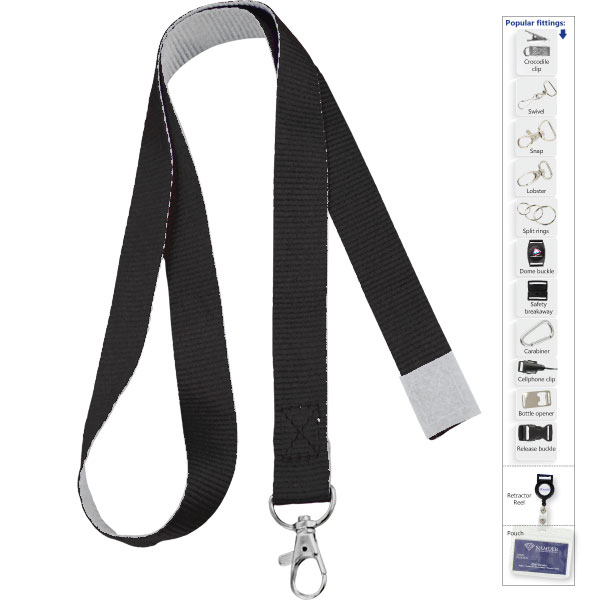 Unbranded Velcro Lanyard with 1 col