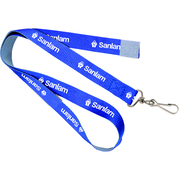 Breakaway Screenprinted Lanyard+Swivel with 1 col