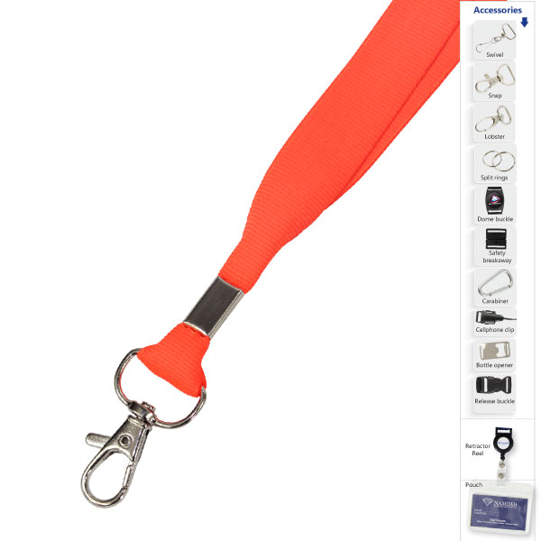 Glow in the Dark Lanyard with 1 col