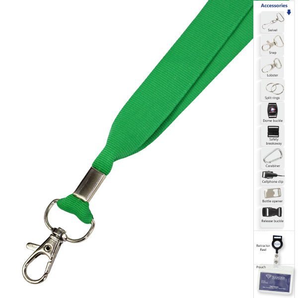 Glow in the Dark Lanyard with 1 col