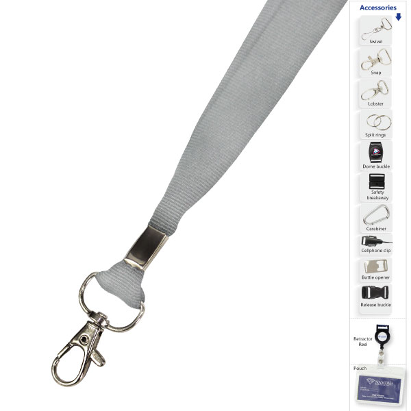 Glow in the Dark Lanyard with 1 col