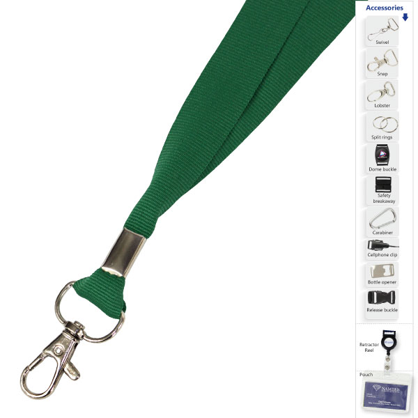 Glow in the Dark Lanyard with 1 col