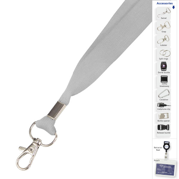 Glow in the Dark Lanyard with 1 col