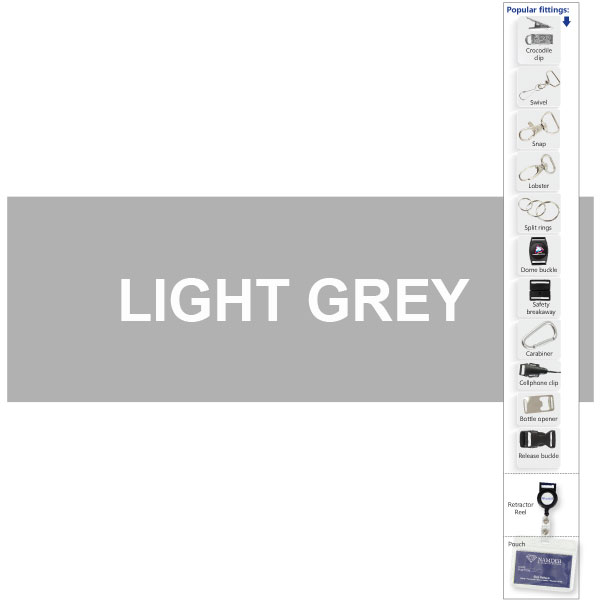 Glow in the Dark Lanyard with 1col + Swivel