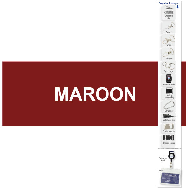 Glow in the Dark Lanyard with 1col + Swivel