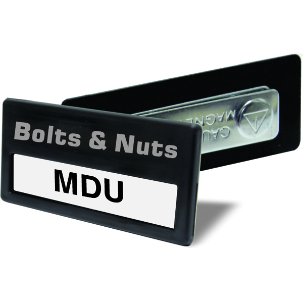 Black Concept Badge with Magnet +1 colour print