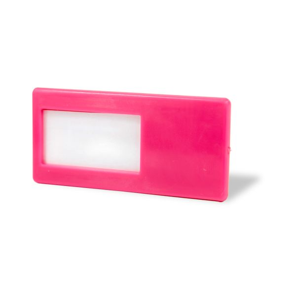 Black Partner Name Badge + Magnet with 1 col