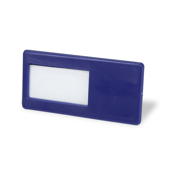 Black Partner Name Badge + Magnet with 1 col