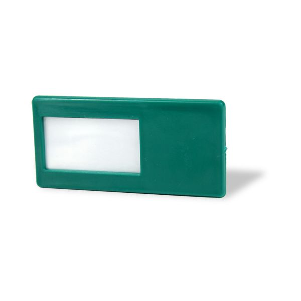 Black Partner Name Badge + Magnet with 1 col