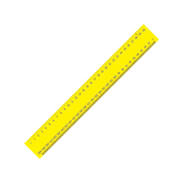 30cm Flexi Ruler with 1 colour print