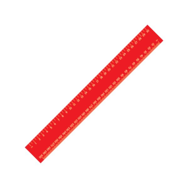 30cm Jumbo Ruler with 1 colour print