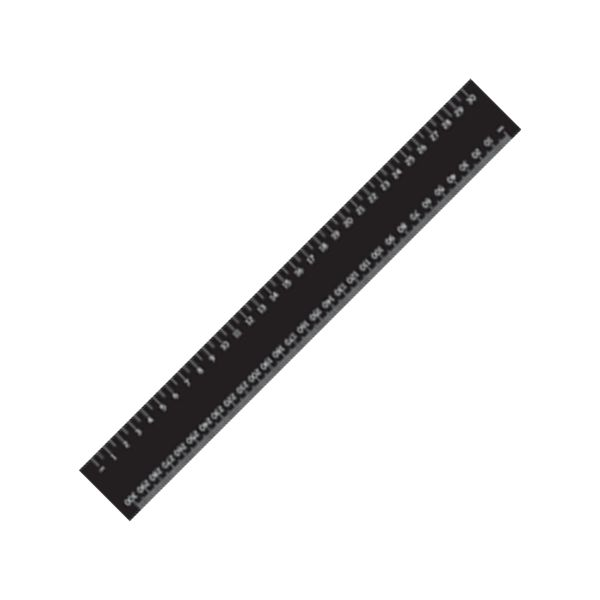 30cm Jumbo Ruler with 1 colour print