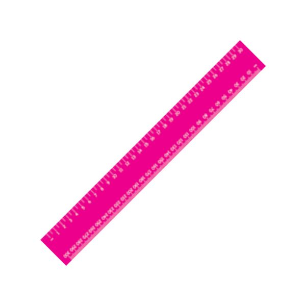 30cm Jumbo Ruler with 1 colour print
