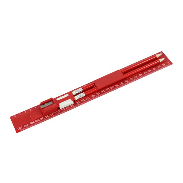 Ruler Stationery Set with 1 colour print
