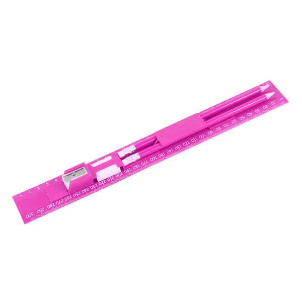 Ruler Stationery Set with 1 colour print