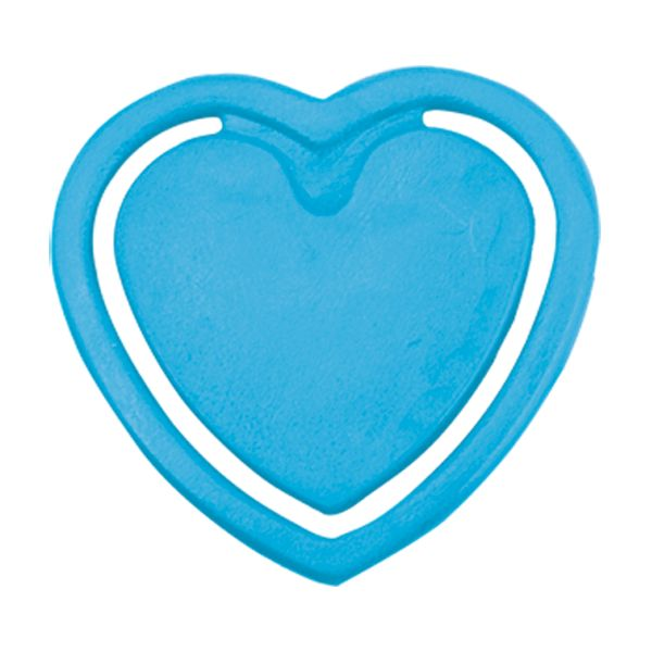 Heart Bookmark with 1 colour print