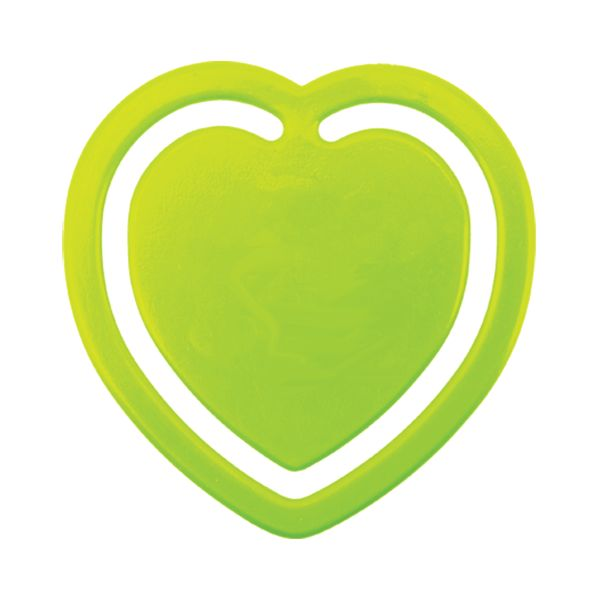 Heart Bookmark with 1 colour print