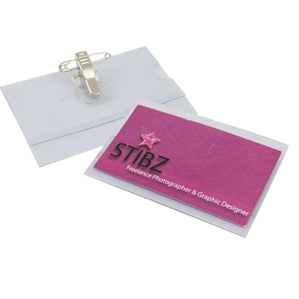 Conference Badge +Pin+Clip