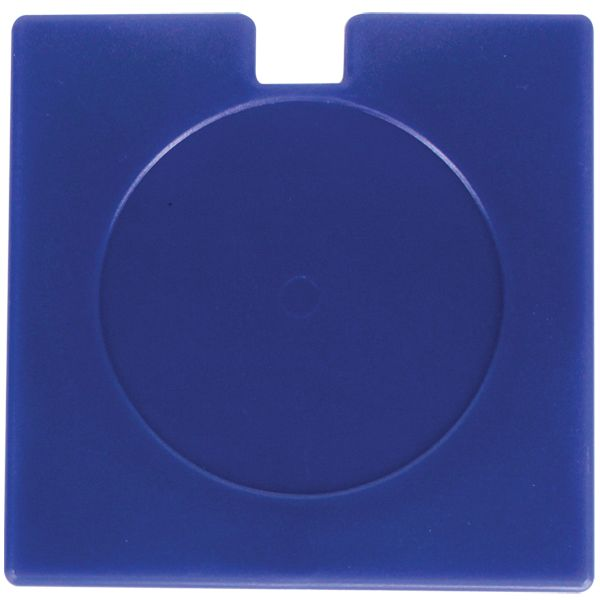 Square License Disk Holder 1 col (fits round disk)