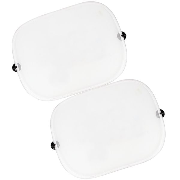 White Window Visors with Spot Sumblimation Print