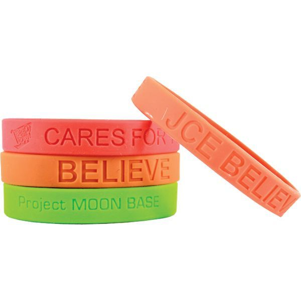 Debossed Silicone Band