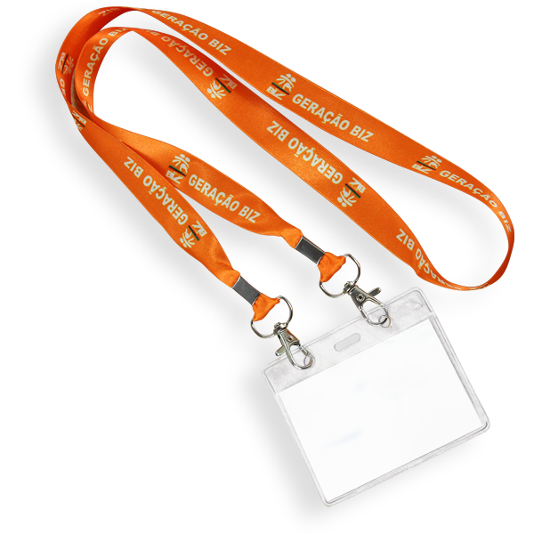 Dye Sublimation Open Lanyard+ Pouch with ful col