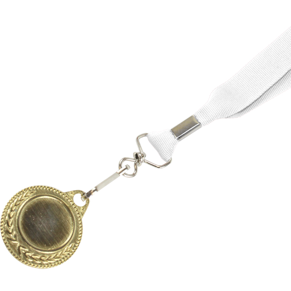 Gold Medal-Dome+ Screen Printed Ribbon with 1 col