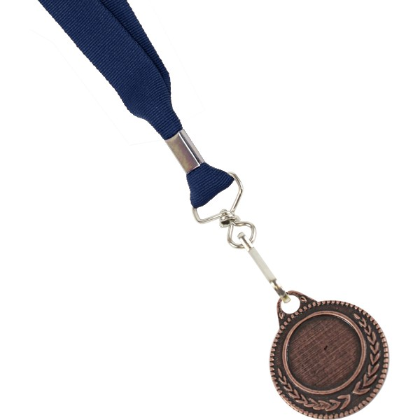 Unbranded Ribbon with Bronze Medal