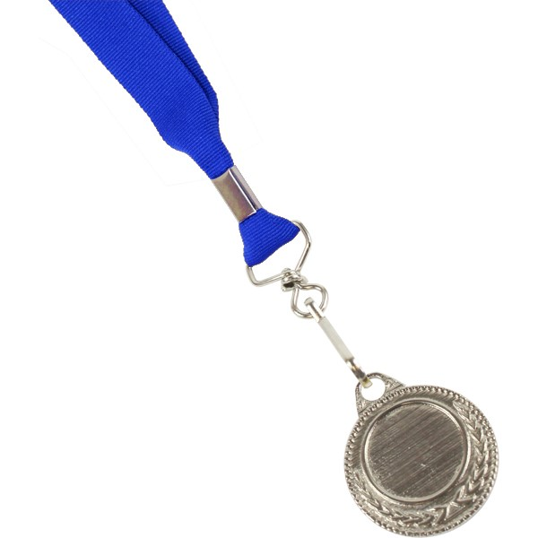 Unbranded Ribbon with Silver Medal