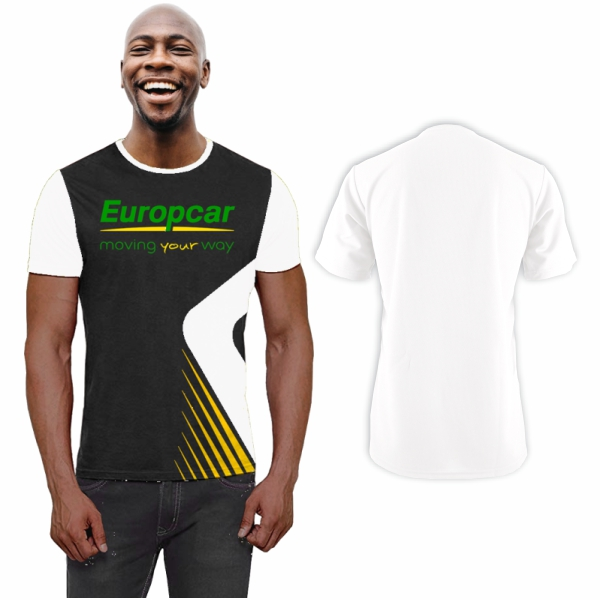 Mens Rico Birdseye Crew-Neck T-Shirt with FC