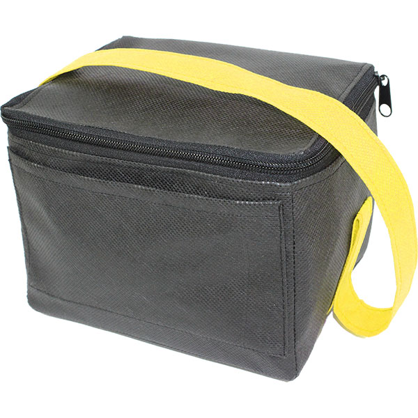 Alt Non Woven 6 Can Cooler Bag with Pocket + 1 col