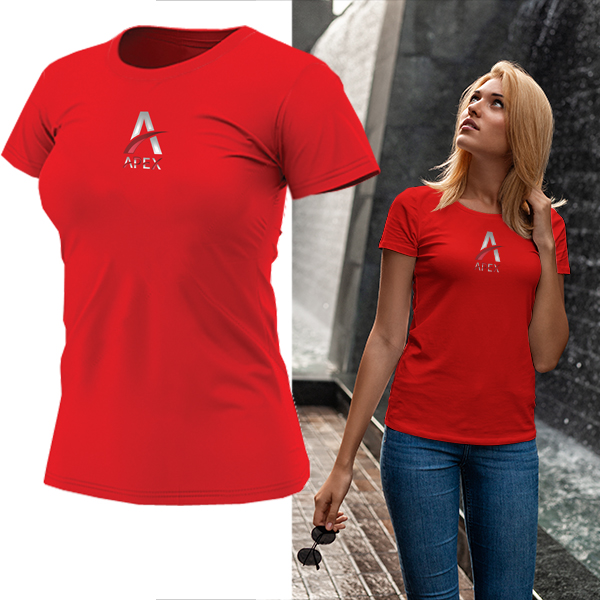 Ladies Breckenridge Interlock Crew-Neck+1 Col