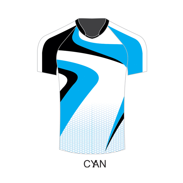 Unisex rugby Supporters shirt with 1 col