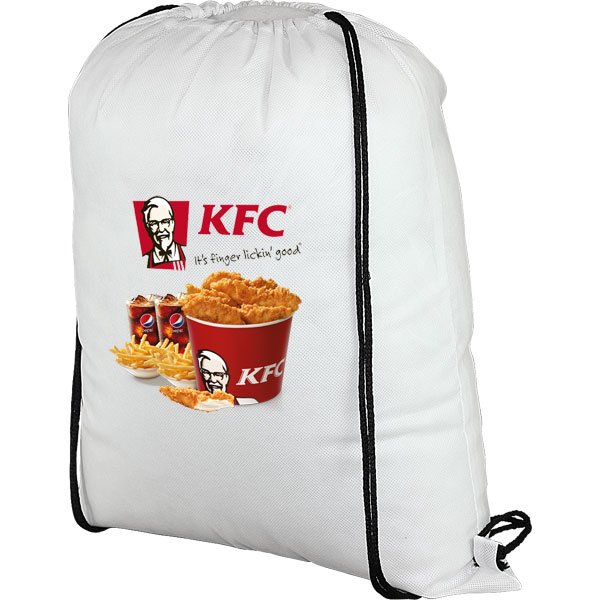 Bria Drawstring Bag with spot sublimation