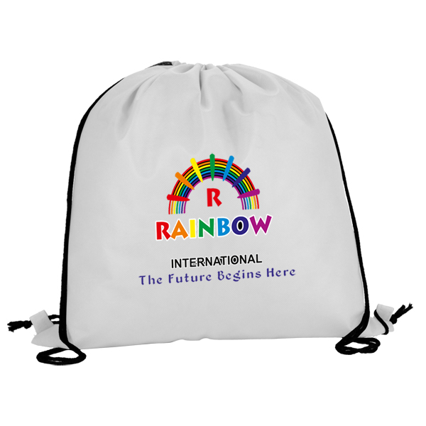 KIDS drawstring bag with spot sublimation