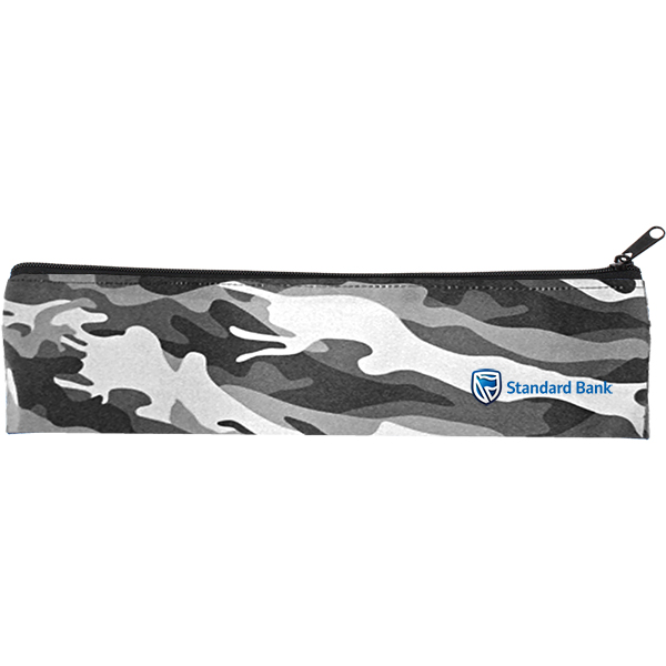 Camo Pencil case with 1 col