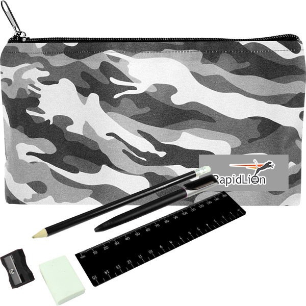 Camo Stationery Set 15cm Full col