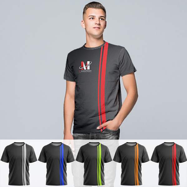 Mens Carbon Fibre Interlock Crew Neck + FC