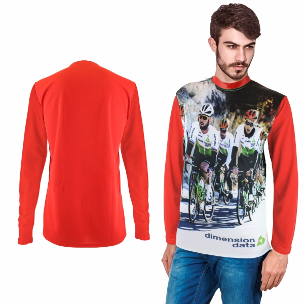 Mens Rico Long Sleeve Interlock Sublimation